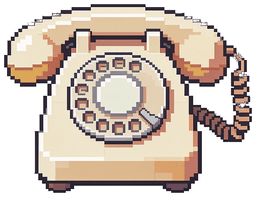 Rotary phone — talk to a real human